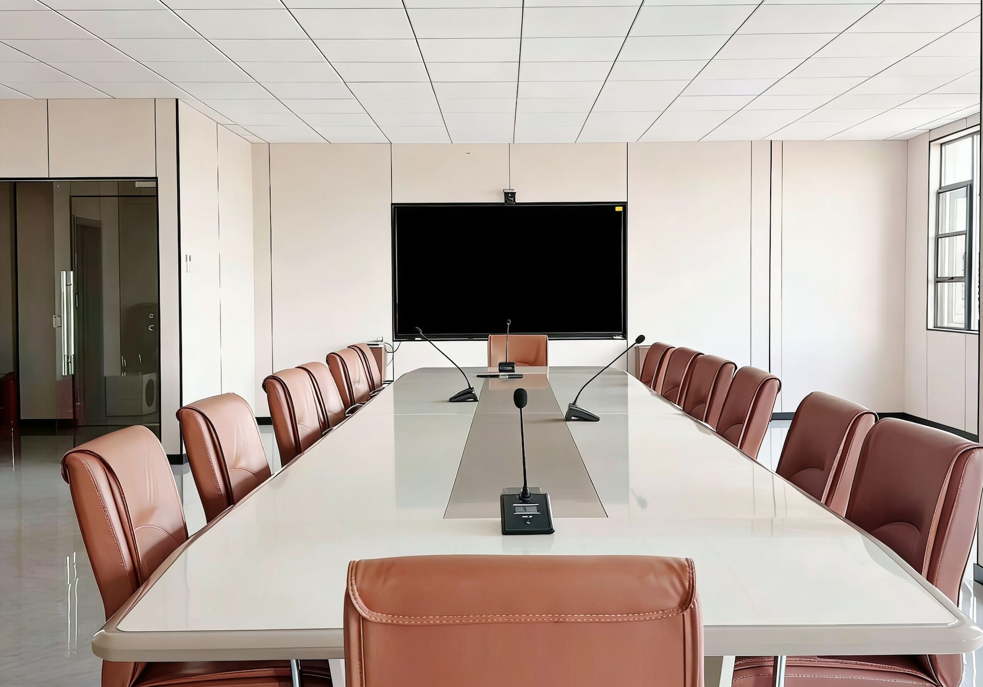 Salle de conférence équipée de l'Hôtel Eden
